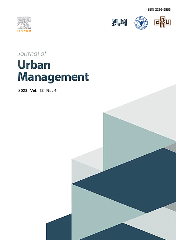 Go to journal home page - Journal of Urban Management